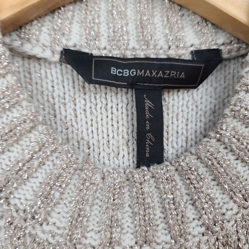 BCBGMaxAzria Cold Shoulder Sweater size XS - Picture 3 of 6